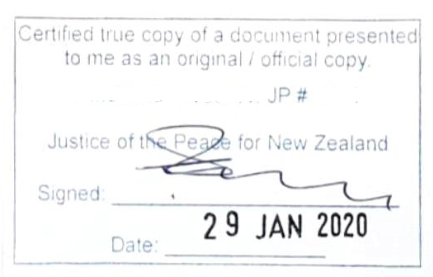 JP certification